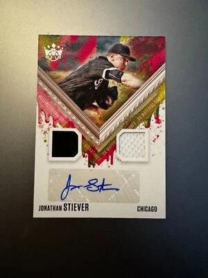 2021 Diamond Kings Jonathan Stiever RC #DKMS-JS RPA Auto Patch - Image 1 of 2