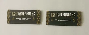 2XGreenbacks $100 Schein King Size - 20 pro Packung - Rolling Paper Money Tips 2 Packungen  - Bild 1 von 3