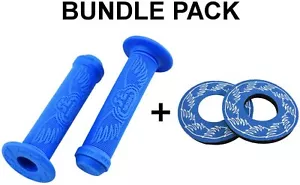 SE Bikes Wing Grips Value Set 2 items: SE Wing Grips with SE Wing Donuts (Blue) - Picture 1 of 3