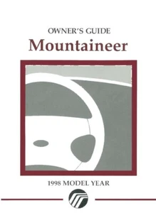 Mercury Mountaineer 1998 manual del propietario guía del usuario referencia operador libro fusibles - Imagen 1 de 1