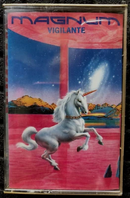 MAGNUM-VIGILANTE / 1988 CASSETTE POLYDOT 829 986-4 Y-1- FACTORY SEALED & RARE! - Image 1 of 2