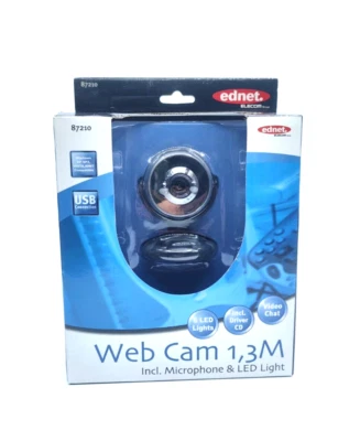 Ednet Web Cam 1300M  ink. Micro G203 - Bild 1 von 2