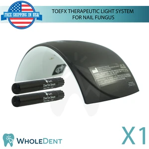 ToeFX Therapeutic Light System For Nail Fungus with 2 Serum Pens ClearToe - Picture 1 of 6