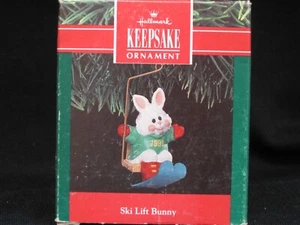 1991 PUNZE - SKILIFT BUNNY - BOX ZEIGT REGALSPUREN - Bild 1 von 2