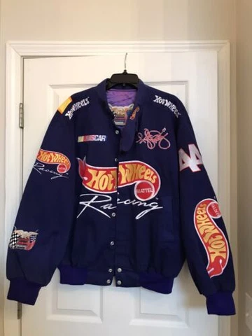 Mattel Hot Wheels #44 NASCAR Racing Kyle Petty Jeff Hamilton Varsity XL Coat Cover
