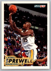 1993-94 Fleer #73 Latrell Sprewell Golden State Warriors NBA Basketball Card - Bild 1 von 2