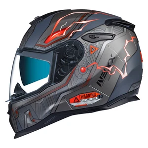 Nexx SX.100 Gigabot Full Face Retro Motorcycle Helmet (XS-2XL) - Picture 1 of 1