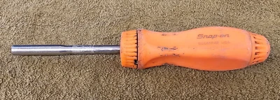 Destornillador de trinquete a presión soporte de broca SSDMR4B mango naranja trinquete Foto 1 de 4