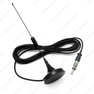 Magnet Base Universal 88-108MHz Car Radio AM/FM Amplified Signal Aerial - Picture 1 of 6