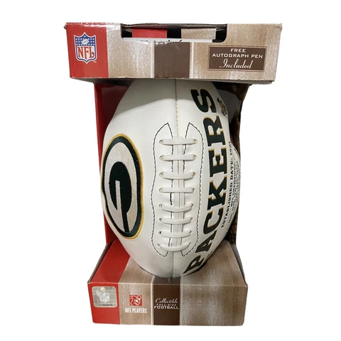 Green Bay Packers NFL Signature Series Official Collectible Football Full Size Cover