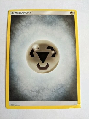 Grey Energy Pokemon Card  MISCUT 1 SQUARE Corner ERROR MISPRINT  *EXTREME RARE*  - Image 1 of 4