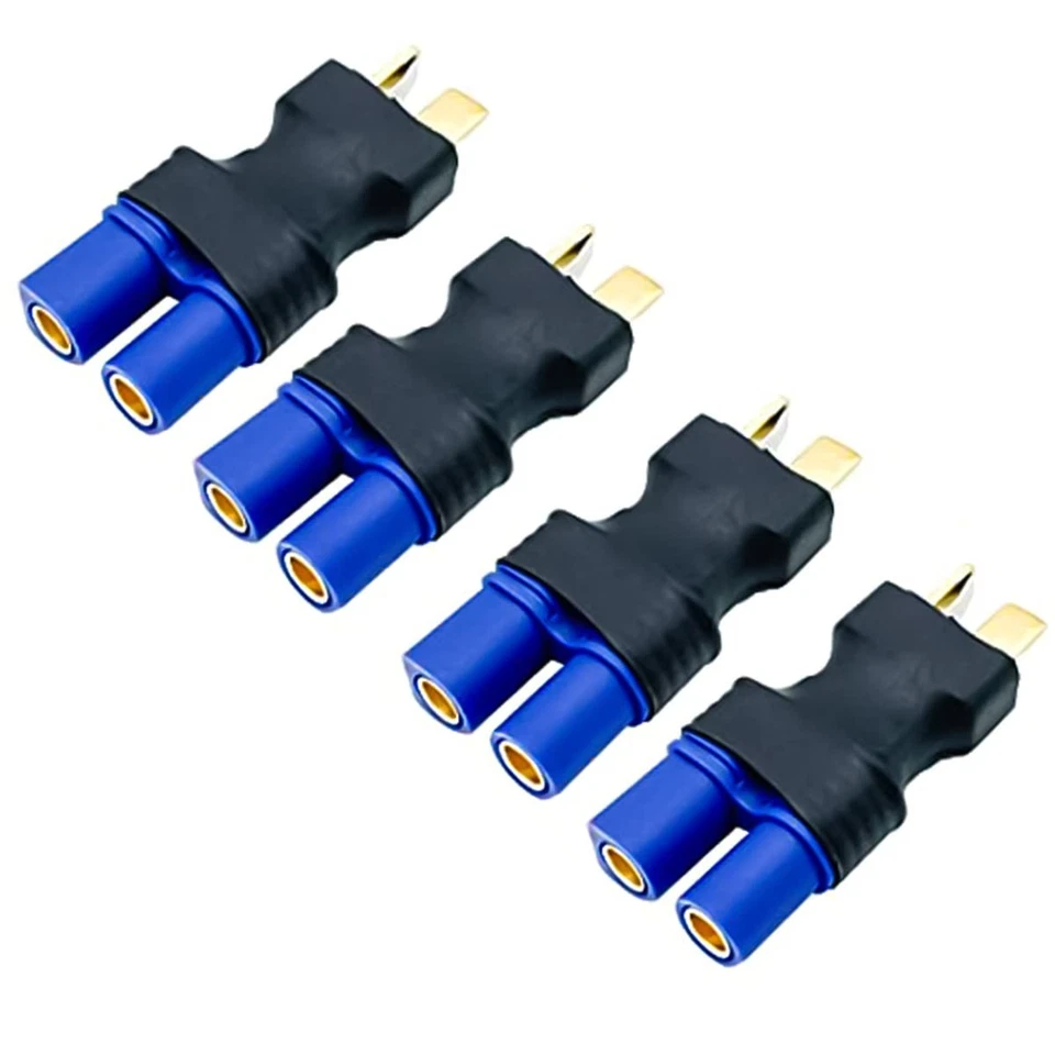 FLY RC 4 Pcs T Macho Enchufe a Conector EC3 Hembra Adaptador de Enchufe para RC Lipo Bat... Foto 1 de 4