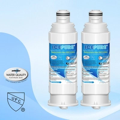 2 PACK Fit For Samsung HAF-QIN DA97-17376B Refrigerator Water Filter Icepure - Image 1 of 4