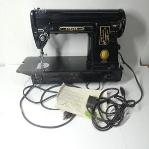 Singer 301A Sewing Machine Black Vintage - Picture 1 of 20