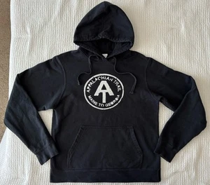 Appalachian Trail Hombres Pequeña Sudadera con Capucha Negra Sudadera Senderismo NY USADA EN EXCELENTE ESTADO S - Imagen 1 de 7