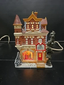 Lemax Christmas Post Office Caddington Village Holiday Porcelain House '06 READ - Picture 1 of 15