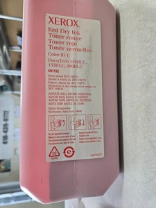 Xerox 6R1192 CZERWONY toner kaseta do DocuTech 128 HLC 006R001192 - Zdjęcie 1 z 1