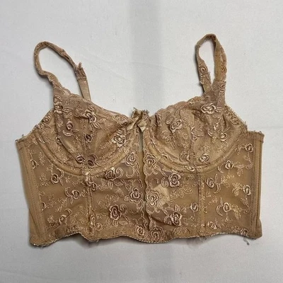 Rampage Size Small Laced Super Cropped Top - Image 1 of 4