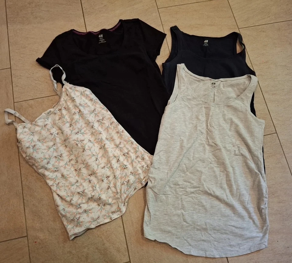 Paket Umstandsmode M Shirts Stilltop H&m Mama - Bild 1 von 1