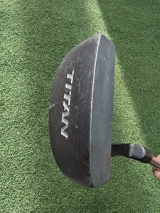KNIGHT TITAN GOLF PUTTER MID MALLET RH 35" STEEL SHAFT - GOOD CONDITION - Picture 1 of 20