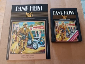 Atari 2600 Bank Heist With Manual rare game - Picture 1 of 4