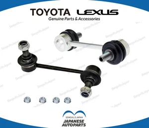 Toyota Genuine OEM LINK ASSY FRONT STABILIZER LH&RH NUTS×4 SET LS400 UCF20 - Picture 1 of 1