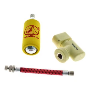 CO² PKW Fahrrad Motorrad Roller Minipumpe Kälteschutz +Druckregler Handpumpe - Bild 1 von 7
