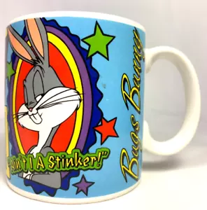 Bugs Bunny Coffee Tea Mug "Ain't I A Stinker!" Looney Tunes Applause 1995 - Picture 1 of 6