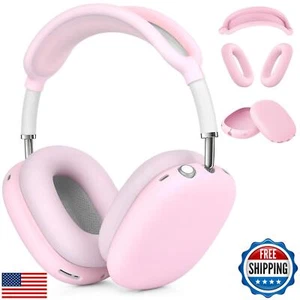 Silicone Case Cover for AirPods Max Headphones, 3 in 1, Ear Pad Case/Ear Cups - Picture 1 of 5