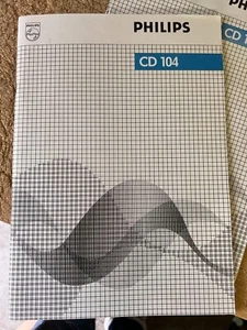 PHILIPS CD104, PHILIPS CD-104, PHILIPS CD, PHILIPS 104 - Picture 1 of 2