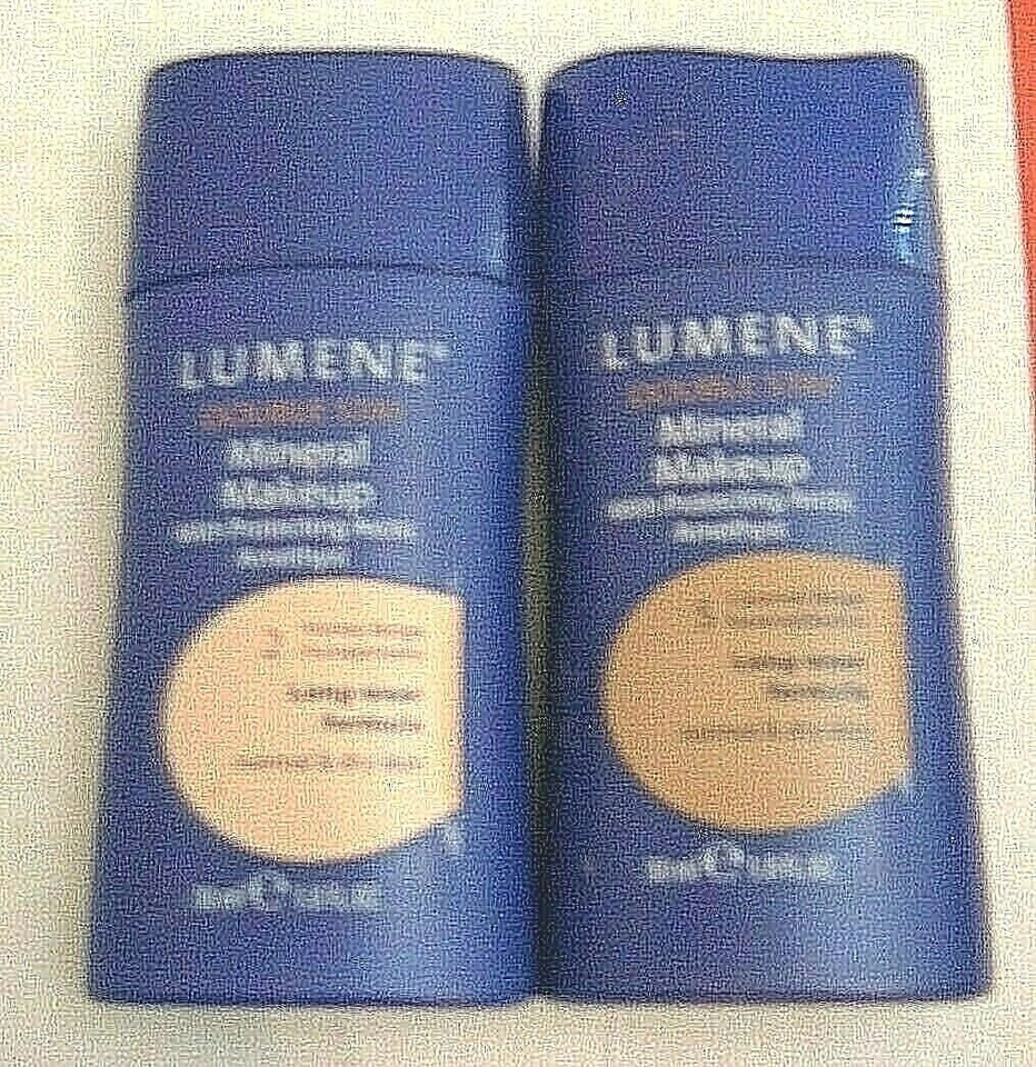 LUMENE DOUBLE STAY MINERAL MAKEUP normal & dry skin LONG WEAR FORMULA see list - Image 1 of 1