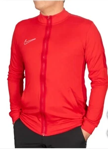 Nike Dri-FIT Academy 23 Woven Full Zip Track Jacket Men's L Red DR1710, DR1681 - Picture 1 of 6