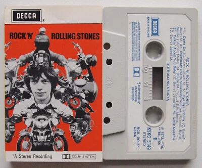 ROLLING STONES - ROCK 'N' ROLLING STONES (DECCA SKC5149) 1972 UK CASSETTE TAPE - Image 1 of 3