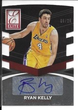 2014-15 Donruss Elite Status Signatures Bronze Die-Cuts /25 Ryan Kelly Auto