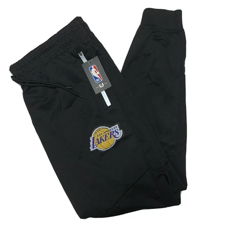 Los Angeles Lakers Mens Pants Size X-Large XL Black NBA Apparel Cover
