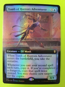 Tomb of Horrors Adventurer Extended Foil Commander Legends Baldurs Gate Nrmt - Picture 1 of 2
