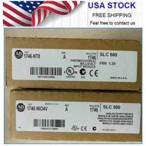 New Factory Sealed AB 1746-NT8 SER A SLC 500 Thermocouple Input Module 1746NT8 - Picture 1 of 4