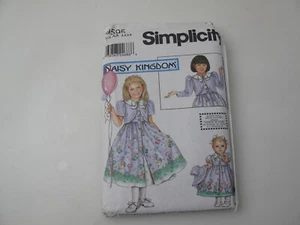 Simplicity 9595 Niña Vestido Chaqueta Muñeca Ropa para Muñeca 18′′ Talla: AA 3-6 (B) - Imagen 1 de 6