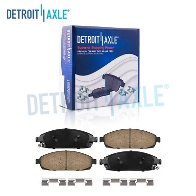 Pastillas de freno delanteras de cerámica con herrajes para Jeep Commander Grand Cherokee 2005-2010 Foto 1 de 4