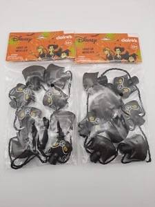 Lot of 2 Disney Binx  Black Cat Light Up Necklace Halloween Costume Dress Up NWT - Picture 1 of 5