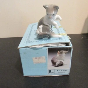 LLadro Cat & Mouse Figurine. #5236 with Box. - Picture 1 of 4