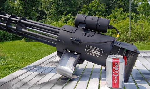 MOST REALISTIC M134 ChainGun FANTASY Minigun Cover