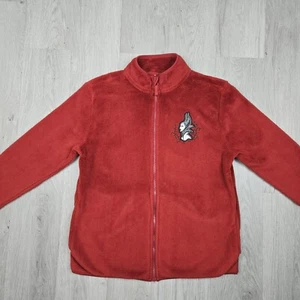 Disney Maleficent Shirt Medium Plush Fleece Full Zip Pockets - Picture 1 of 7