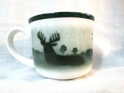 Juego 8 tazas Thomas Norby Homestead Lodge gres Big Sky talladores 12 oz 3,25" ht Foto 1 de 4