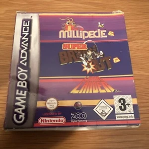Nintendo Game Boy Advance Millipede Super Breakout and Lunar Lander Boxed GWO - Picture 1 of 10