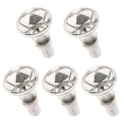 5Pcs R39 Clear Reflector  Filament Bulb Lamp SES E14 - Image 1 of 4