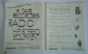 Argraph Samigon Photography Hitachi Stereo 1970 Catalog Update - Picture 1 of 3