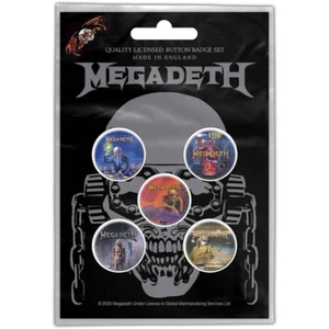 Megadeth Button · Vic Rattlehead - Bild 1 von 1