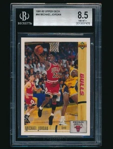 1991-92 Upper Deck #44 Michael Jordan BGS 8.5 - Picture 1 of 2