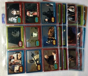 STAR WARS CHROME ARCHIVES 1999 Base Set Complete 90 Cards - Picture 1 of 8